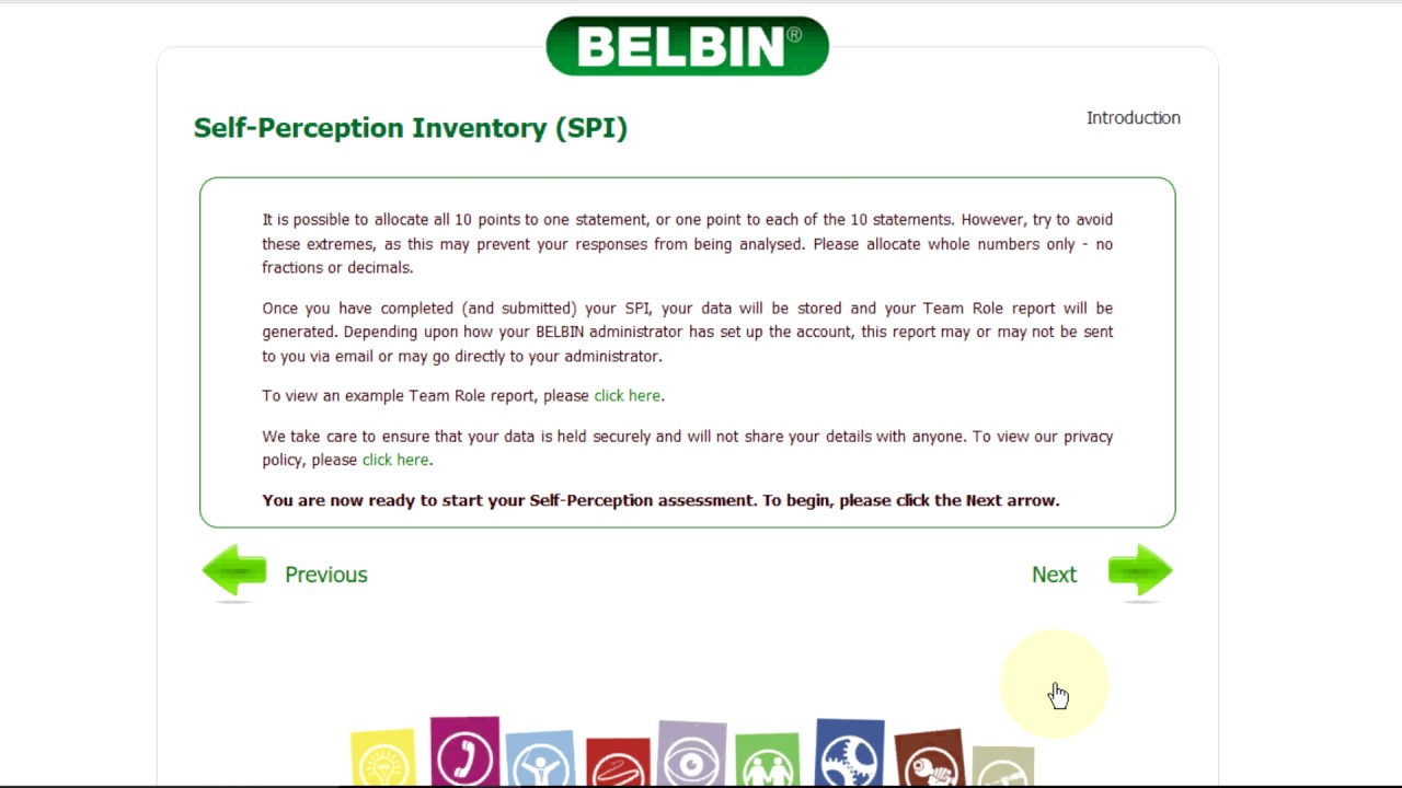 belbin team role inventory
